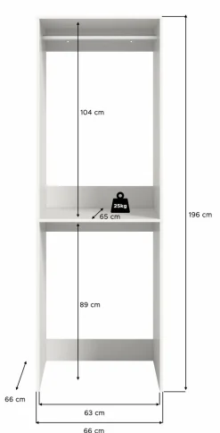 Waschmaschinenschrank Lucca