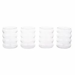 Wasserglas Bubble 4tlg.