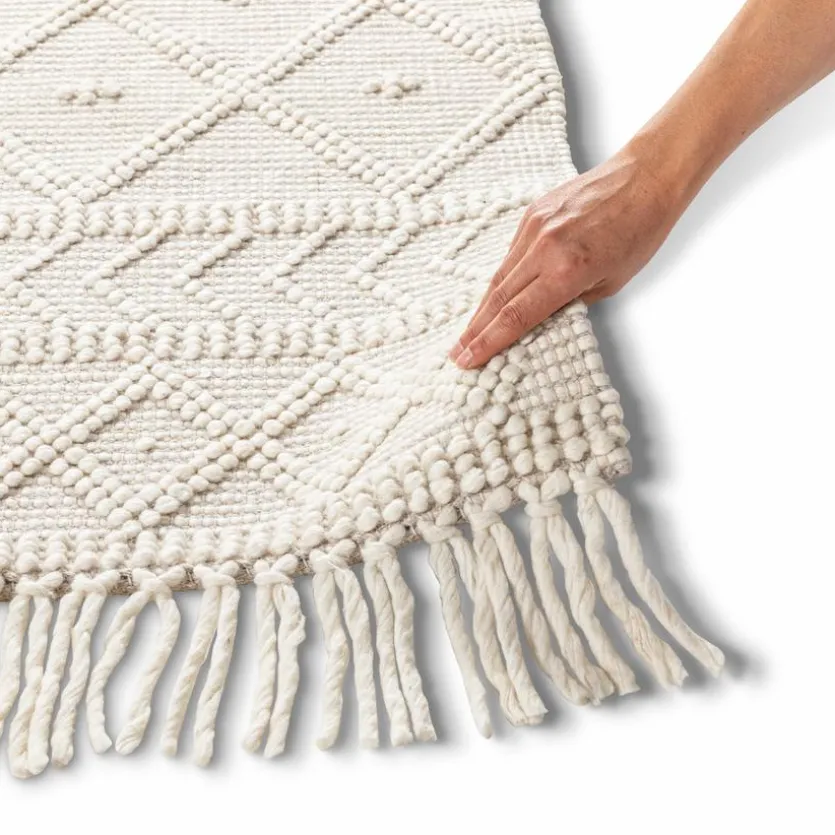 Webteppich Tassels 140 x 190 cm
