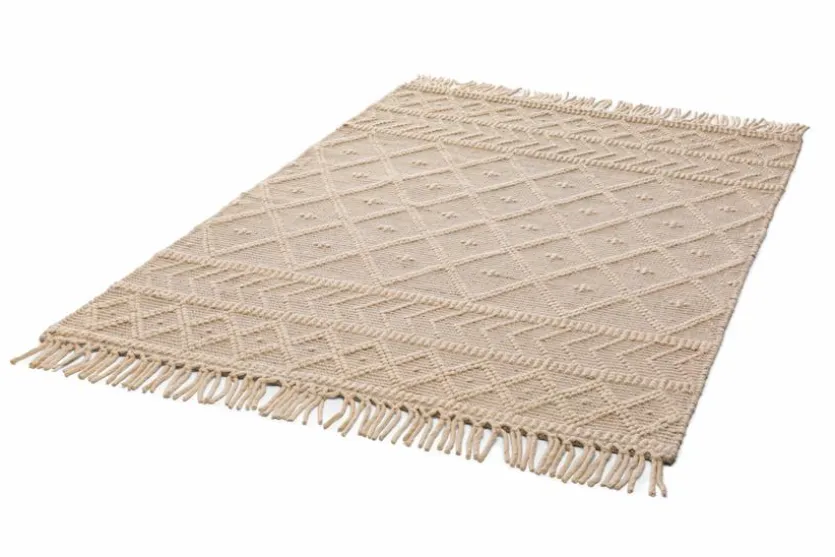 Webteppich Tassels 140 x 190 cm
