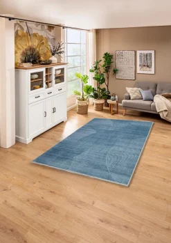 Webteppich Catania Sand 200 x 290 cm