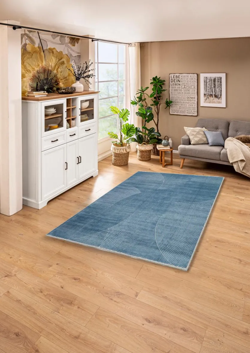 Webteppich Catania Sand 200 x 290 cm