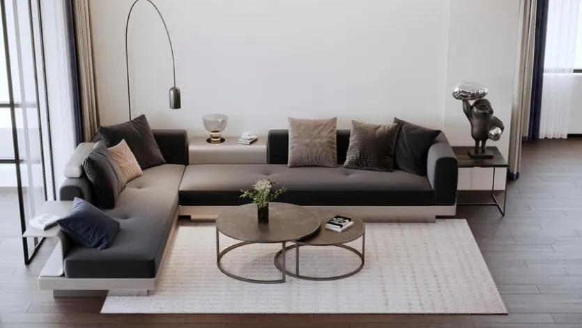 Webteppich Verona Sand 160 x 230 cm
