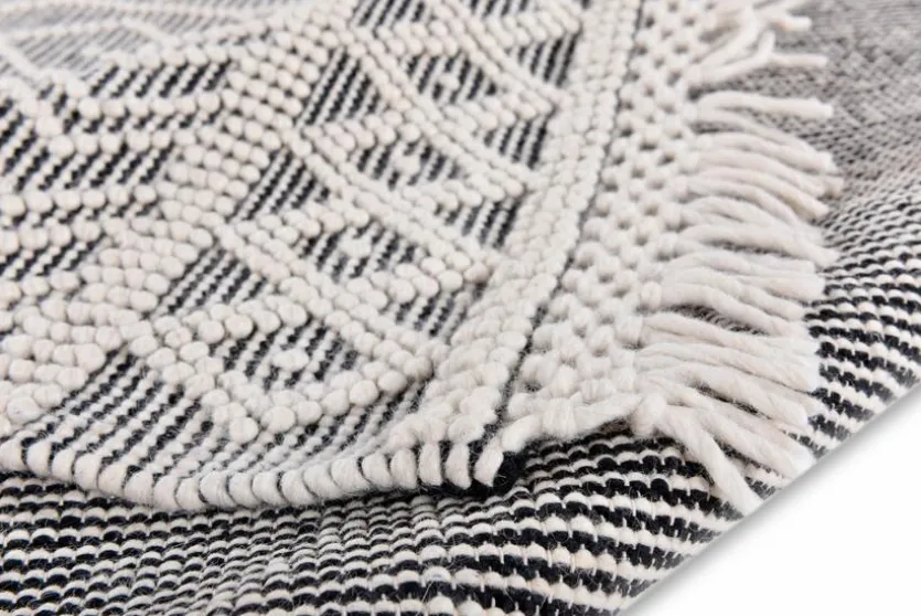 Webteppich Colored Macrame 160 x 230 cm