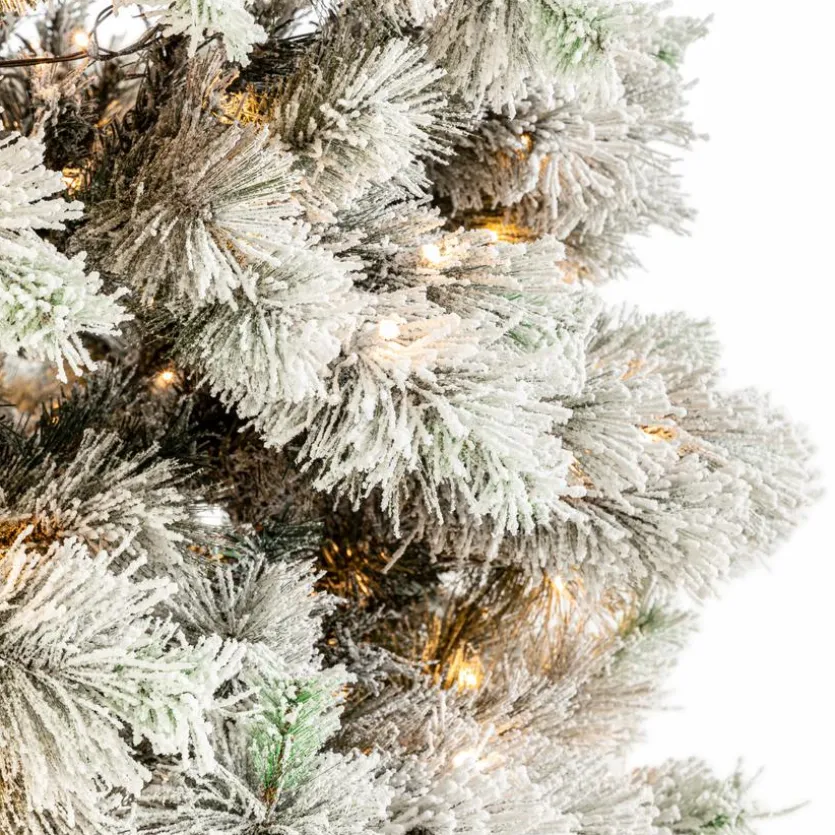 Weihnachtsbaum mit LED Schnee 180 cm