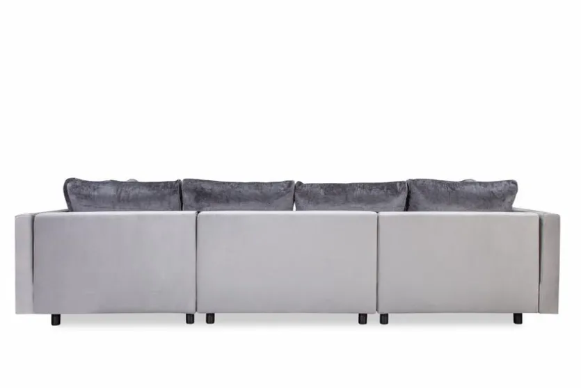 Wohnlandschaft mit Hocker Antonia