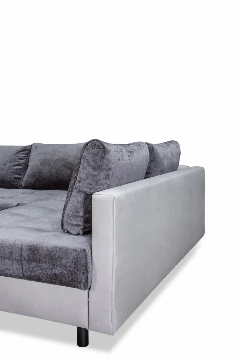 Wohnlandschaft mit Hocker Antonia