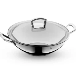Wok mit Glasdeckel 36 cm