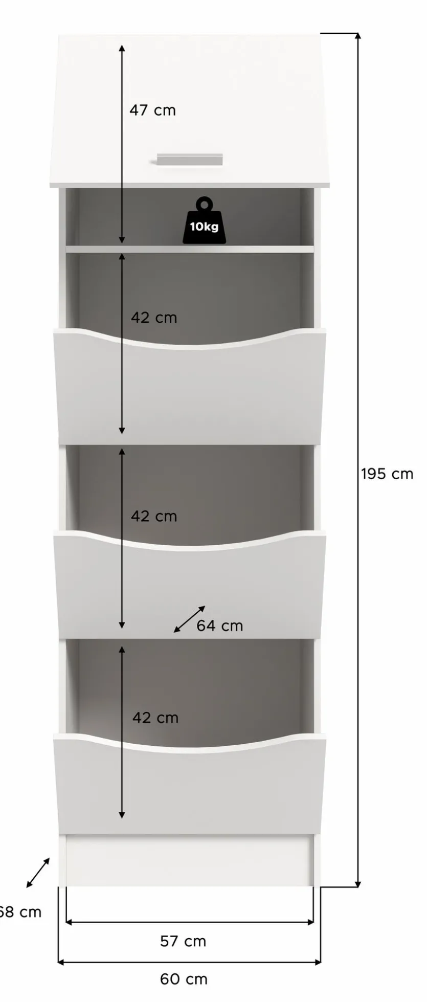 Wäscheschrank Lucca